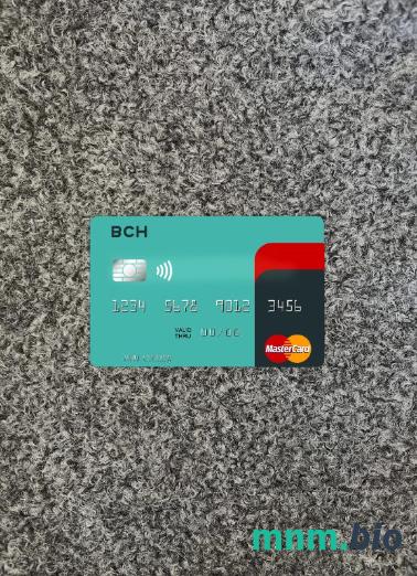 Angola Banco Comercial do Huambo wygląd zdjęcia mastercard skan PSD + zdjęcie